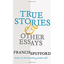 A book cover with the title of " true stories and other essays."