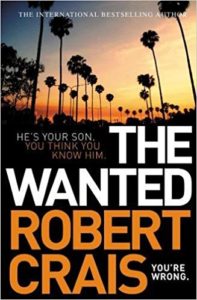 A book cover with palm trees and the words " the wanted robert."