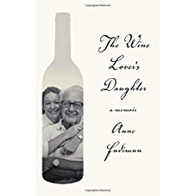 A wine bottle with a picture of two people in it.