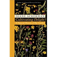 A book cover with flowers and plants on it.