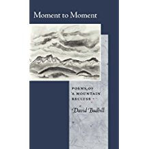 Book cover for "Moment to Moment" poems.