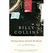 A book cover with the title of billy collins.