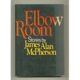 A book cover with the title of elbow room.