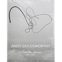 A poster of the artist andy goldsworthy.