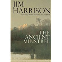 A book cover with the title of the ancient minstrel.