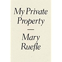 A book cover with the title of my private property.