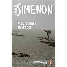 A book cover with the title of simenon