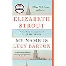 A book cover with the title of elizabeth strout 's novel.