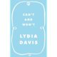 A book cover with the title of lydia davis.