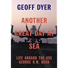 A book cover with the title of another great day at sea.