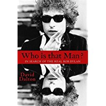 A book cover with a picture of bob dylan.