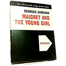 A book cover with the title of " george simenon."