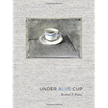 A book cover with a cup and saucer on it.