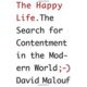 A book cover with the title of the happy life.