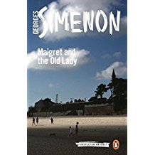 A book cover with the title of simenon 's novel.