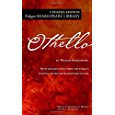 A book cover with the title othello.