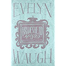 A book cover with the name evelyn waugh