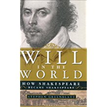 A book cover with shakespeare on it.