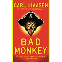 A book cover with a picture of a monkey wearing a pirate hat.