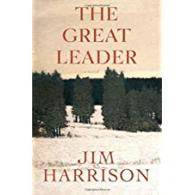 A book cover with trees and the words " the great leader."