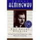 A book cover with an image of ernest hemingway.