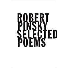 A book cover with the words robert pinsky selected poems.