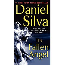 A book cover with the title of daniel silva 's novel.