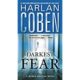 A book cover with the title of harlan coben 's darkes fear.