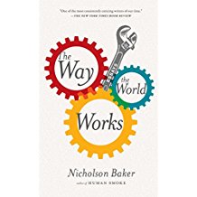 A book cover with three gears and wrench.