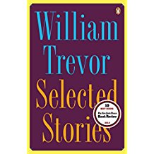 A book cover with the title of william trevor 's selected stories.