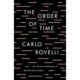 A book cover with the title of the order of time.