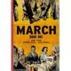 A book cover with people and the word " march ".