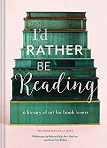 A book cover with the words " i 'd rather be reading ".