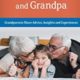 A book cover with an older couple and young girl.