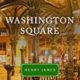 A book cover with the title of washington square.