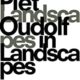 A black and white image of the words " piet oudolf landscapes in landscape "