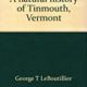 A natural history of tinmouth, vermont