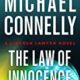 A book cover with the title of michael connelly 's novel.