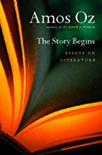 A book cover with the words " the story begins ".