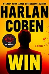 A book cover with the title of harlan coben 's win.