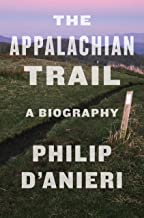 A book cover with an image of the appalachian trail.