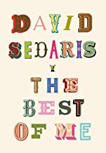 A book cover with the words " david sedaris " in different letters.