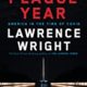 A book cover with the title of the novel plague year.