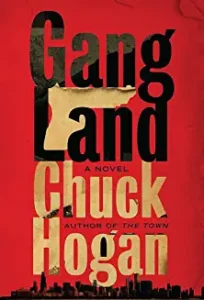 A book cover with the title gang land.