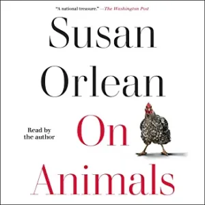 A book cover with an image of a chicken.