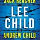 A book cover with barbed wire and the title of jack reacher.