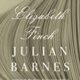 A book cover with the title elizabeth finch by julian barnes.