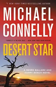 A book cover with a tree and the words " desert star ".