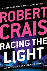 A book cover with the title of racing the light.