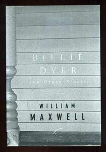 A book cover with the title of william maxwell.